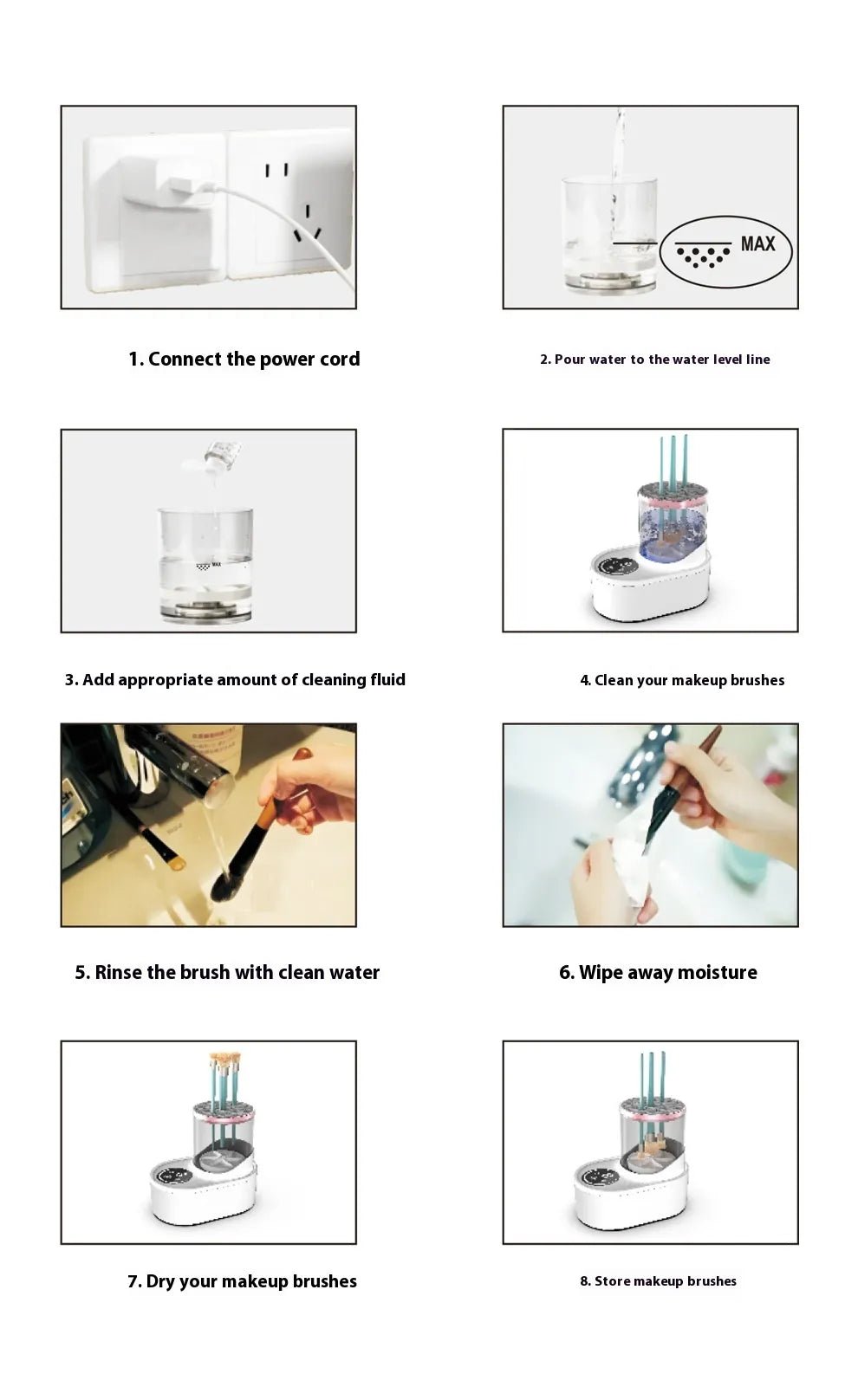 Electric Makeup Brush Cleaner & Dryer - My Store