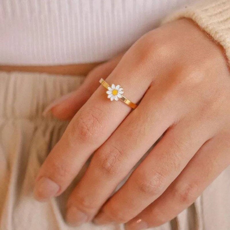 Fidget Spinner Rotatable Ring For Women - My Store