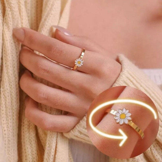 Fidget Spinner Rotatable Ring For Women - My Store