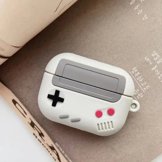 Game Console Earphone Case with Keychain for AirPods - My Store
