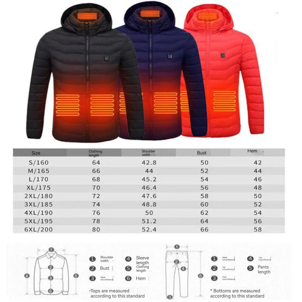 Heated Jacket with Heat Technology - My Store