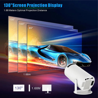 HY300 Pro Projector Home Theater Entertainment Portable Small Projector - My Store