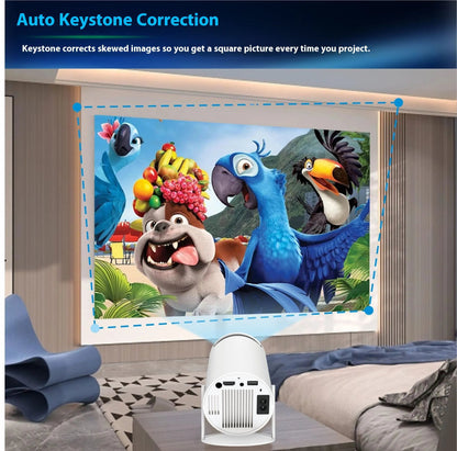 HY300 Pro Projector Home Theater Entertainment Portable Small Projector - My Store