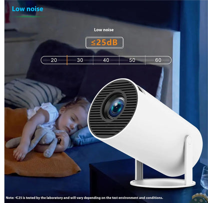 HY300 Pro Projector Home Theater Entertainment Portable Small Projector - My Store