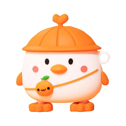 LALAPOPO for Cute AirPods Case Cover Cartoon Fun Funny Lovely Duck Shape Design Fashion Cases for Boys Girls Kids Teen for Air pods 1 2 - My Store
