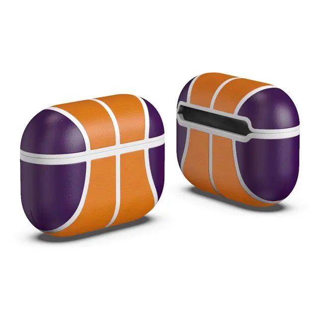Leather Basketball Case For Air Pods - My Store