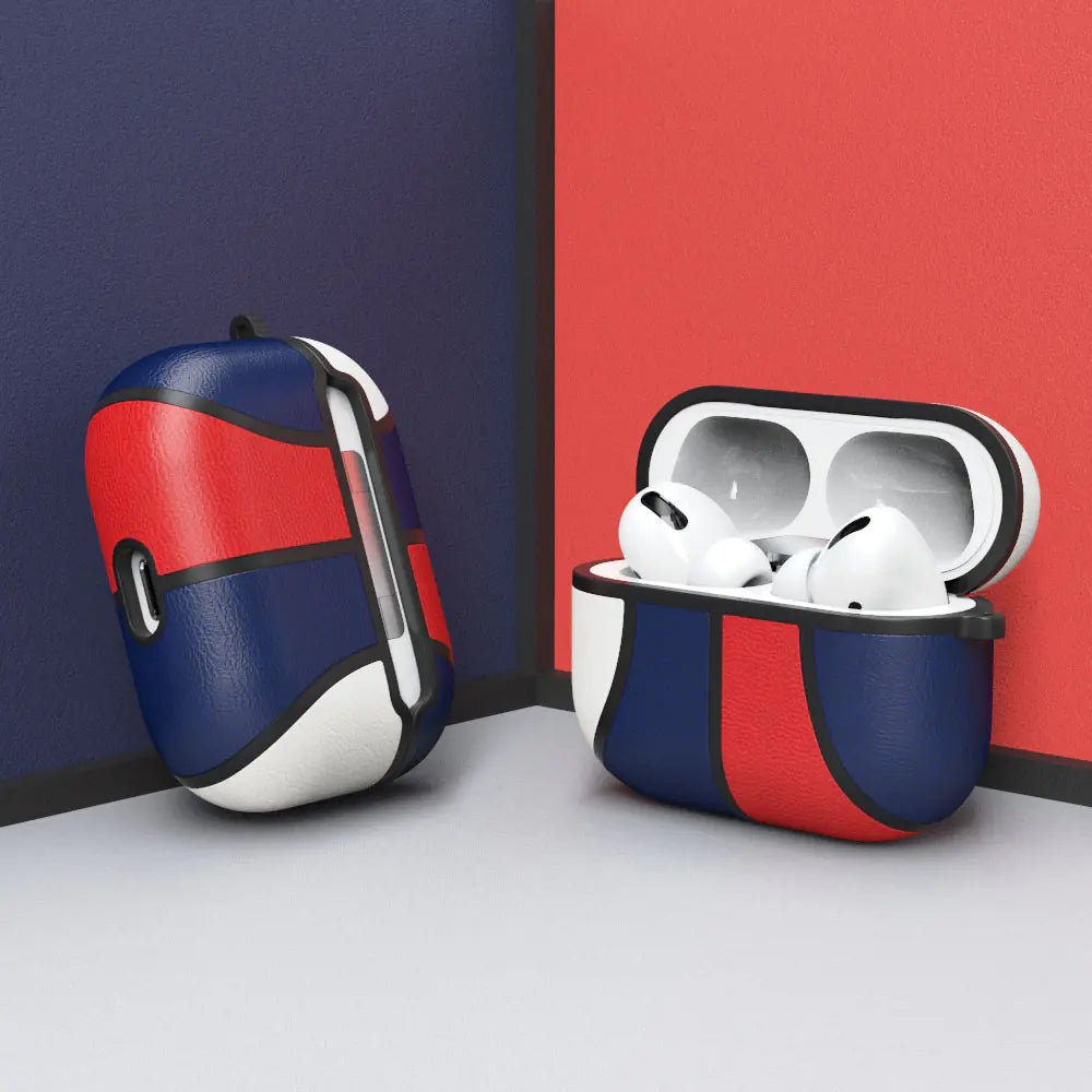 Leather Basketball Case For Air Pods - My Store