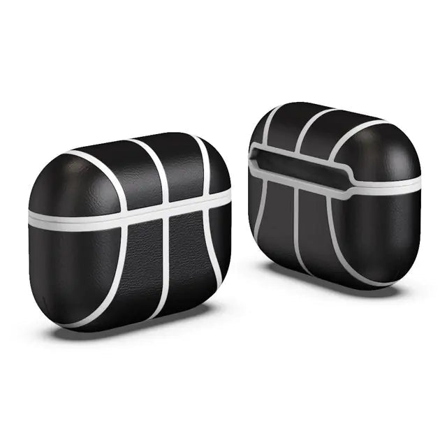 Leather Basketball Case For Air Pods - My Store