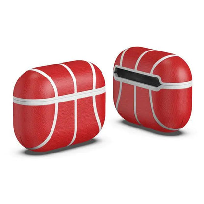 Leather Basketball Case For Air Pods - My Store