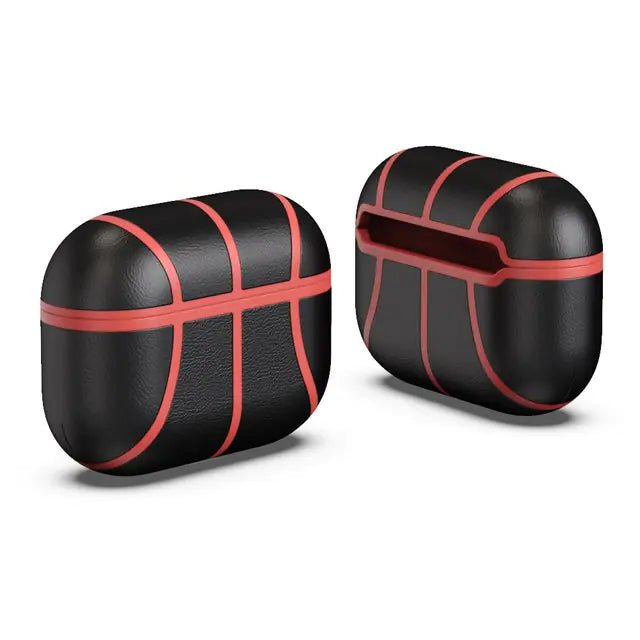 Leather Basketball Case For Air Pods - My Store