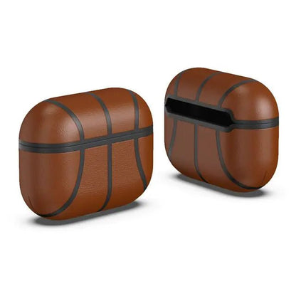 Leather Basketball Case For Air Pods - My Store