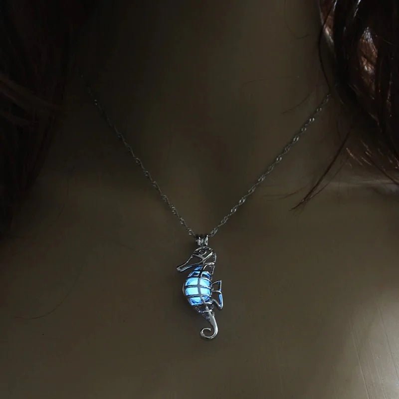 Moon Glowing Necklace - Necklace | Trendark