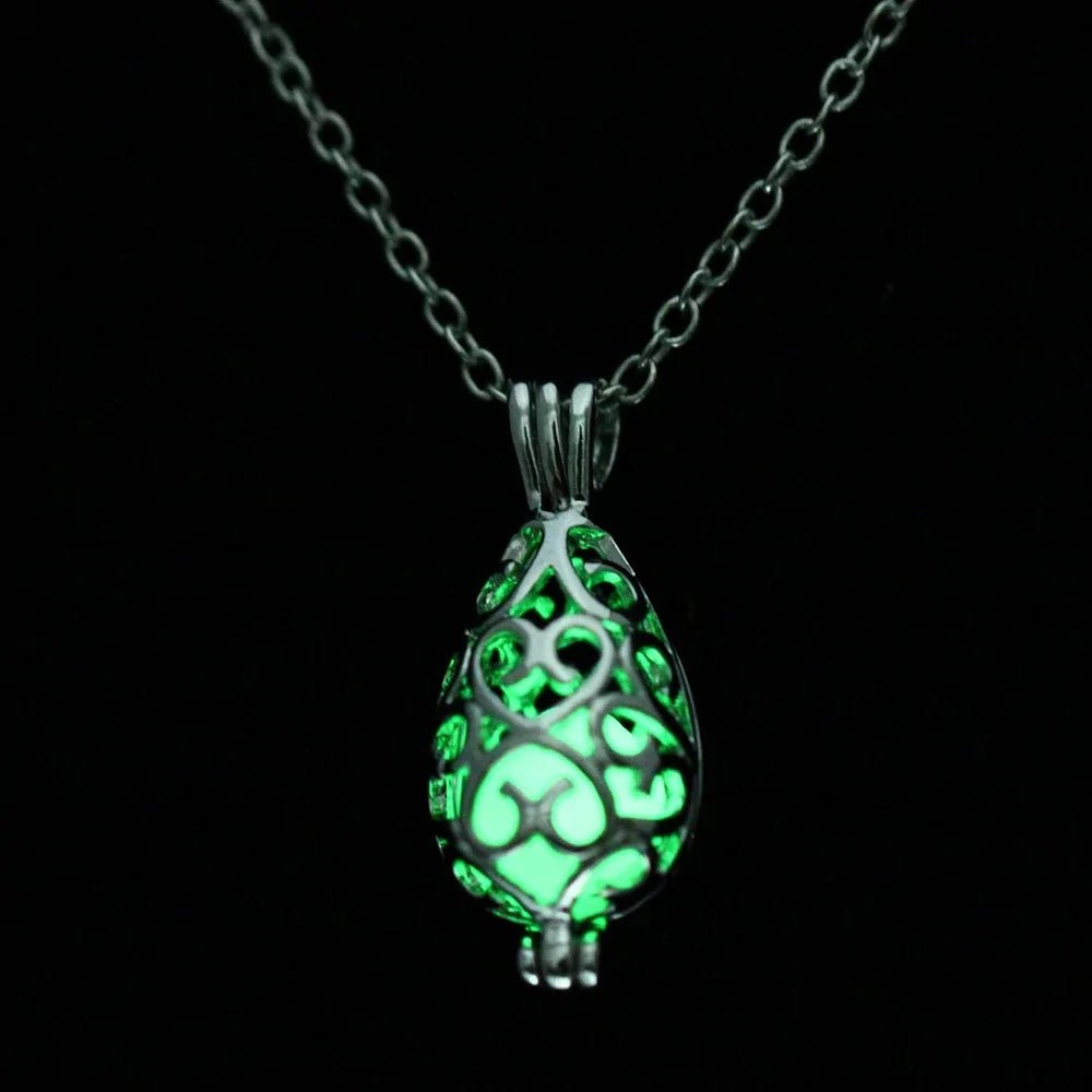 Moon Glowing Necklace - Necklace | Trendark