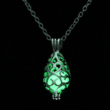 Moon Glowing Necklace - Necklace | Trendark
