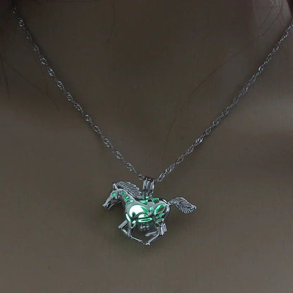 Moon Glowing Necklace - Necklace | Trendark