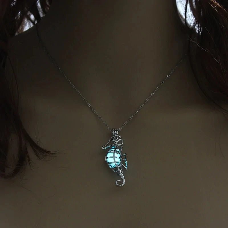 Moon Glowing Necklace - Necklace | Trendark