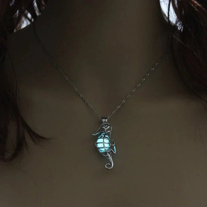 Moon Glowing Necklace - Necklace | Trendark