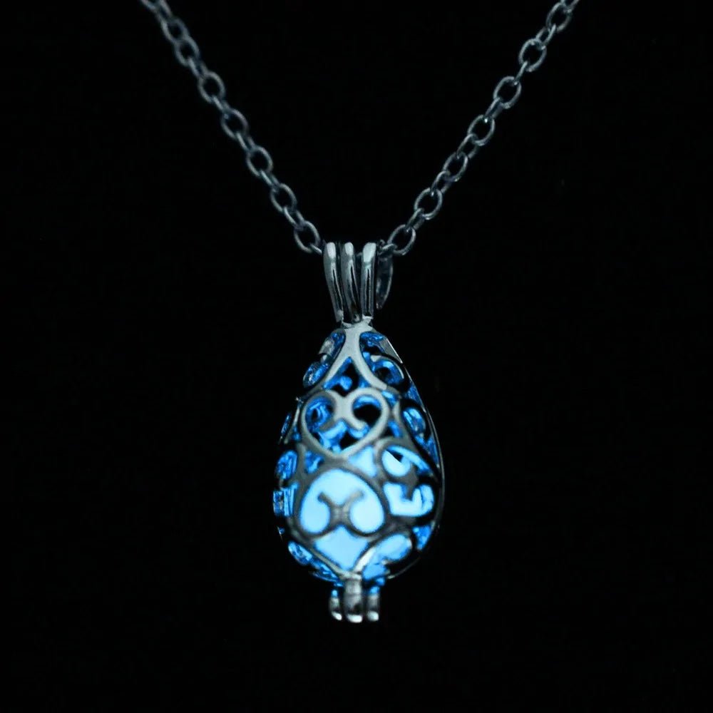 Moon Glowing Necklace - Necklace | Trendark
