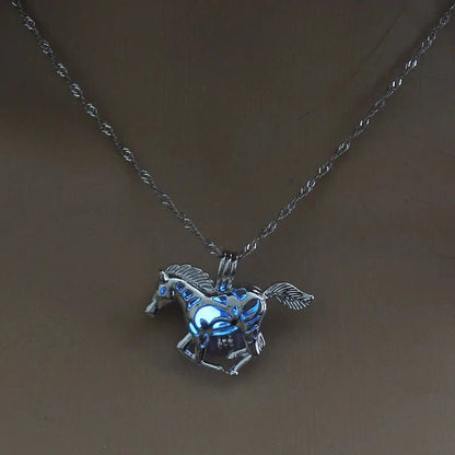 Moon Glowing Necklace - Necklace | Trendark