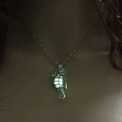 Moon Glowing Necklace - Necklace | Trendark