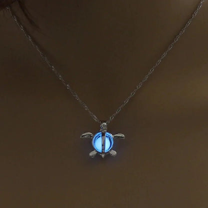 Moon Glowing Necklace - Necklace | Trendark