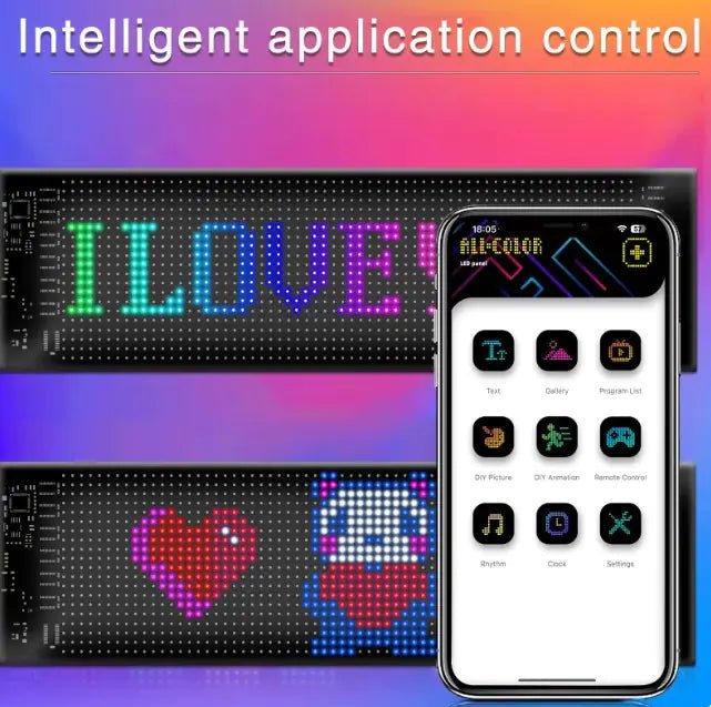 Programmable LED Signage, Flexible USB 5V Digital Signage - My Store