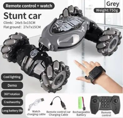 RC Off - Road Stunt Car with LED Lights & Music - My Store