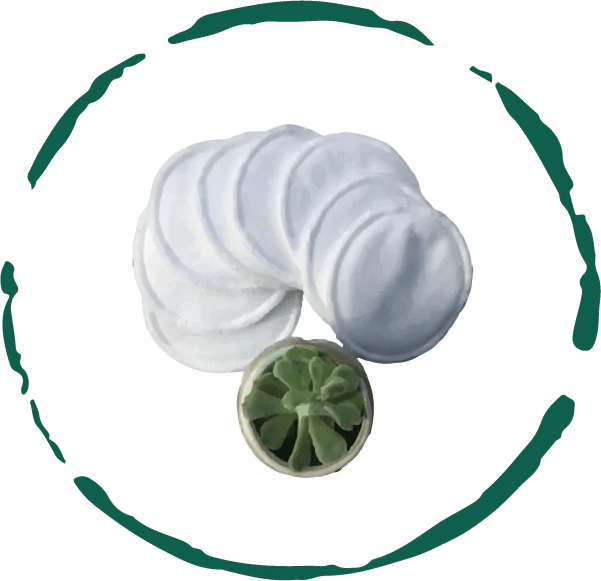 Reusable Facial Rounds Pads (5pcs) - My Store