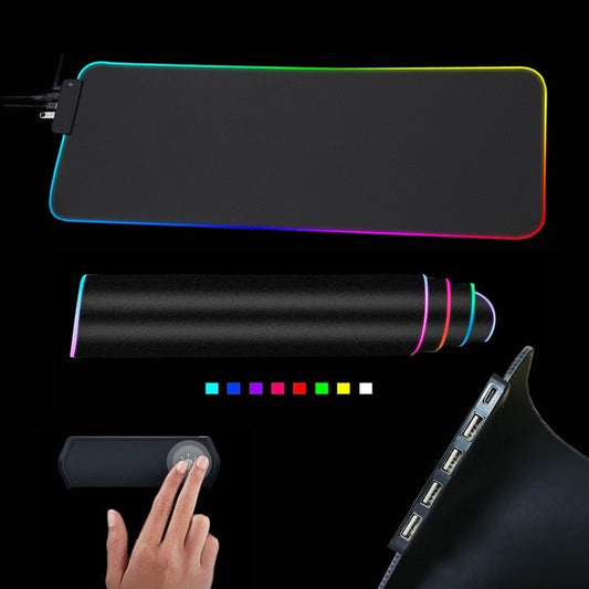 RGB Mouse Pad with Cable - My Store