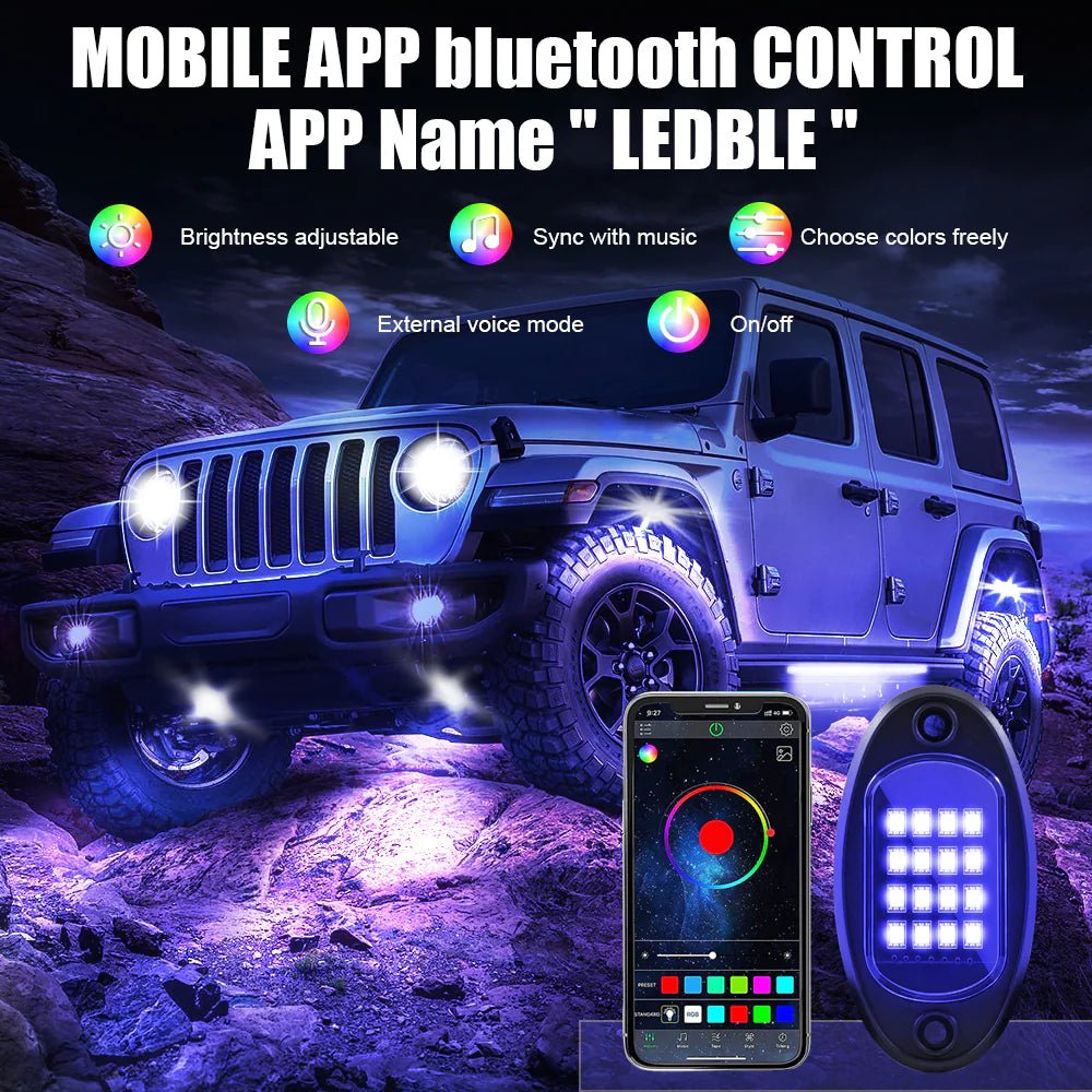 Rhythm Glow Car LED Lights - My Store