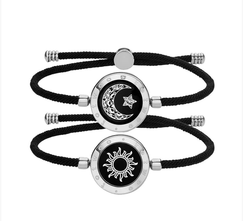 Smart Sun & Moon Sensing Couple Bracelet - My Store