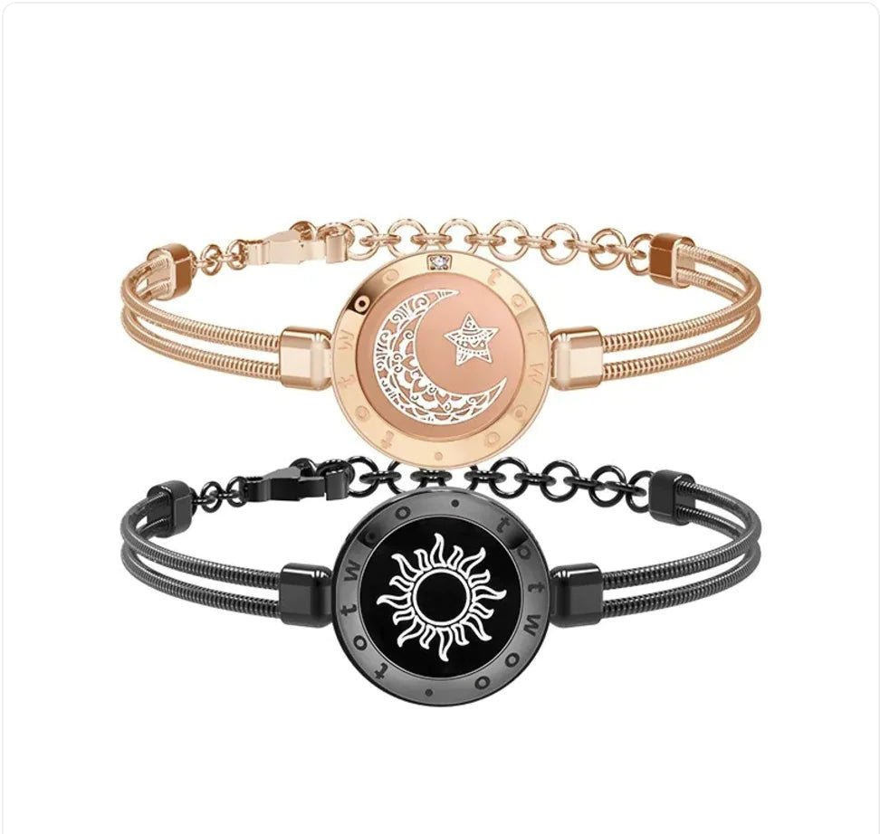 Smart Sun & Moon Sensing Couple Bracelet - My Store