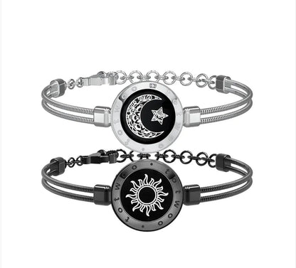 Smart Sun & Moon Sensing Couple Bracelet - My Store