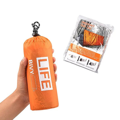 Survival Tube Emergency Tent With Whistle - My Store