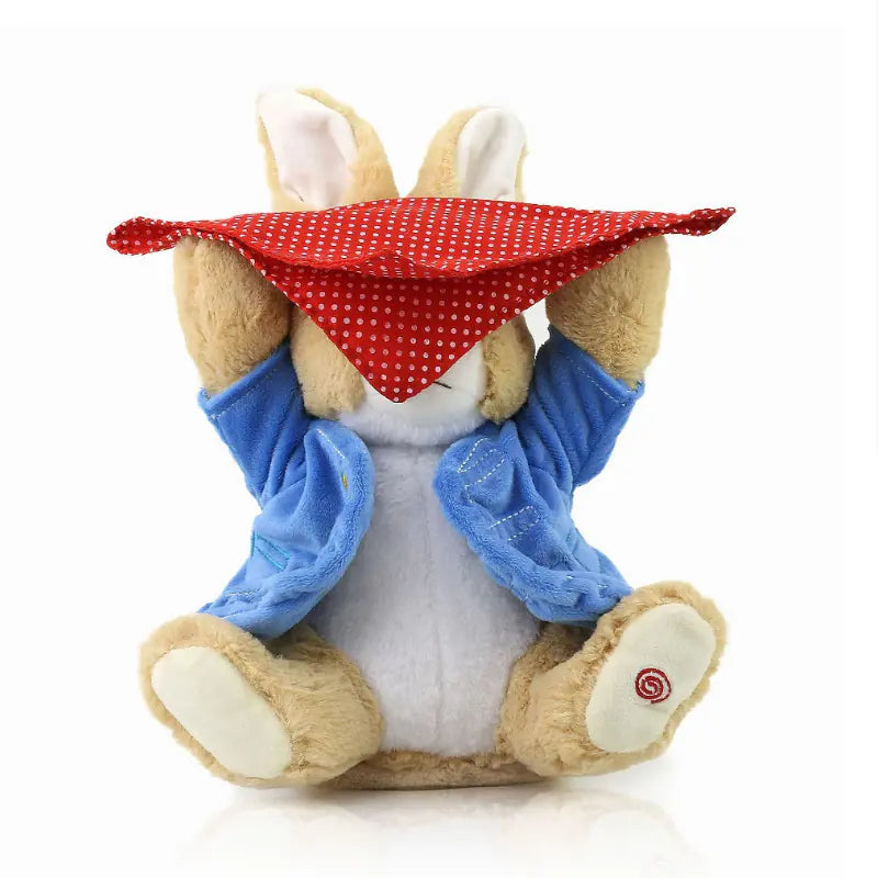 Electric Plush Rabbit Toy for Hide and Seek Play
