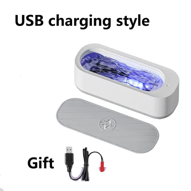 Ultrasonic Jewelry Glasses Ring Dentures Cleaning Machine - My Store