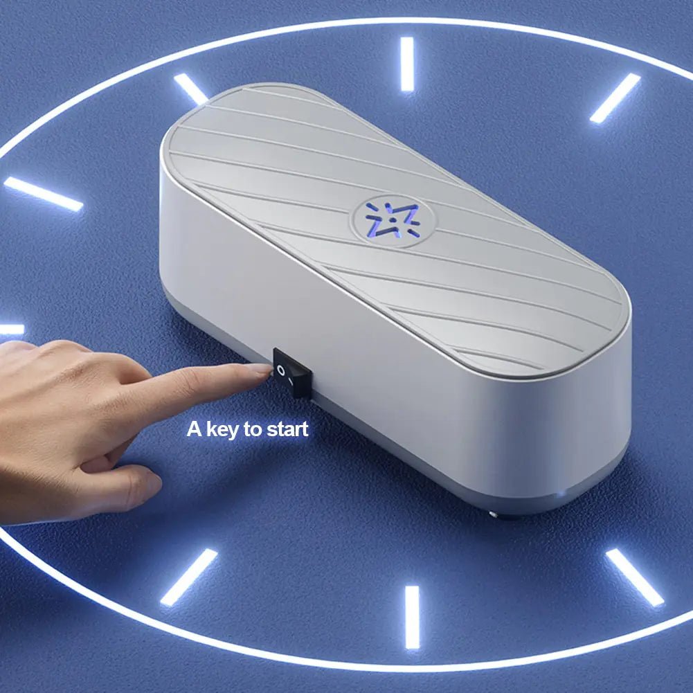 Ultrasonic Jewelry Glasses Ring Dentures Cleaning Machine - My Store