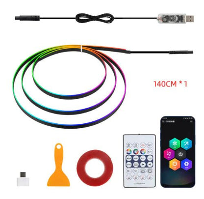USB Car Ambient Music Light - My Store