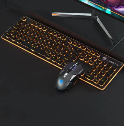 USB Wired Luminous Gaming Keyboard – Ideal for Home & Office Use - My Store
