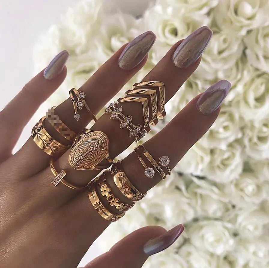 Vintage Women's Mixed Rings - My Store