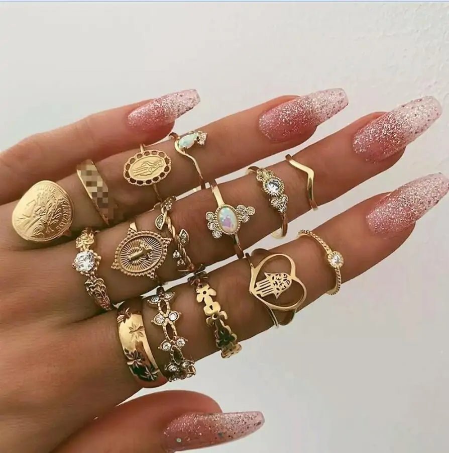 Vintage Women's Mixed Rings - My Store
