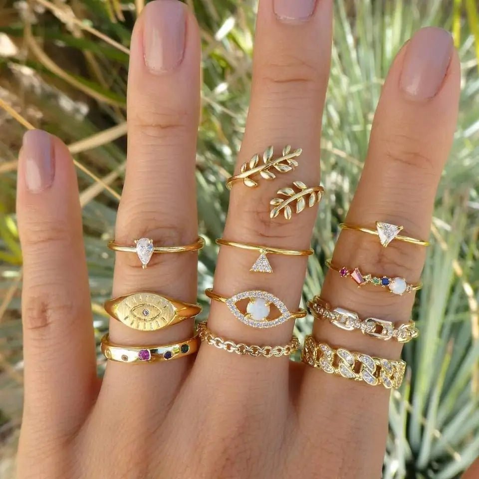 Vintage Women's Mixed Rings - My Store