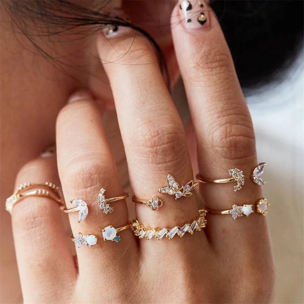 Vintage Women's Mixed Rings - My Store