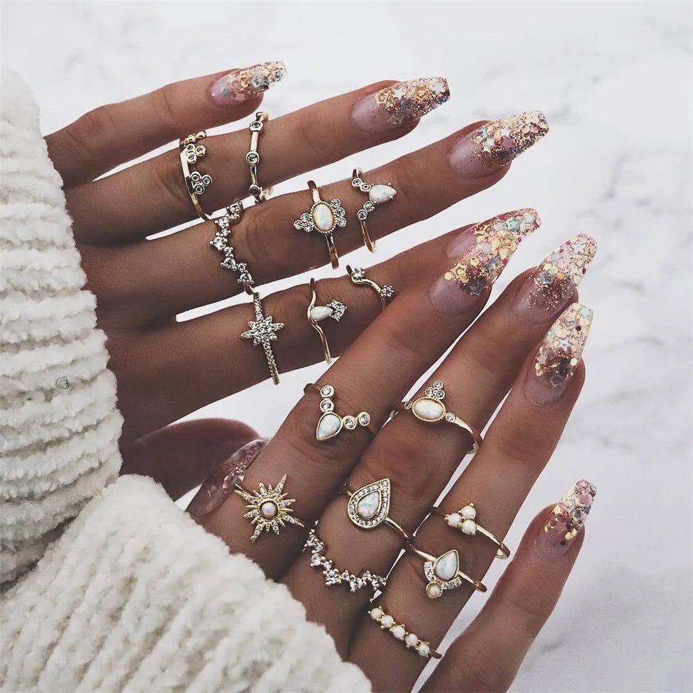 Vintage Women's Mixed Rings - My Store