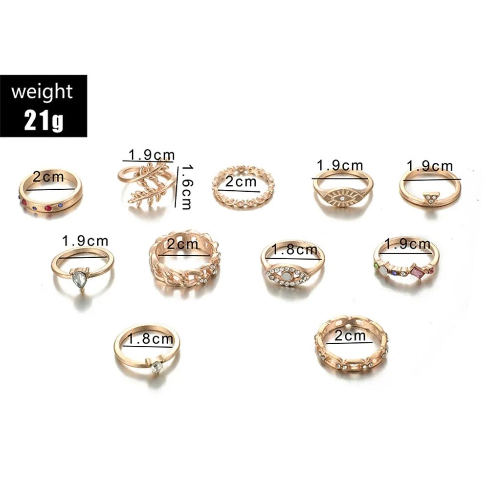Vintage Women's Mixed Rings - My Store