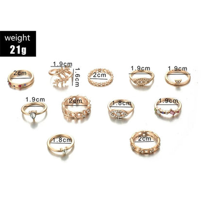 Vintage Women's Mixed Rings - My Store