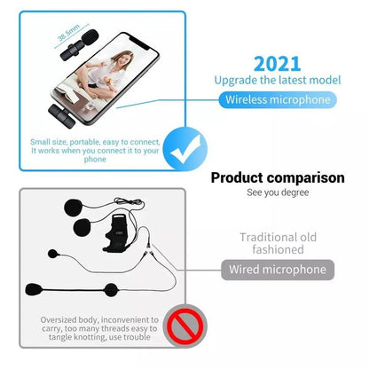 Wireless Mini Microphone For Smartphones - My Store