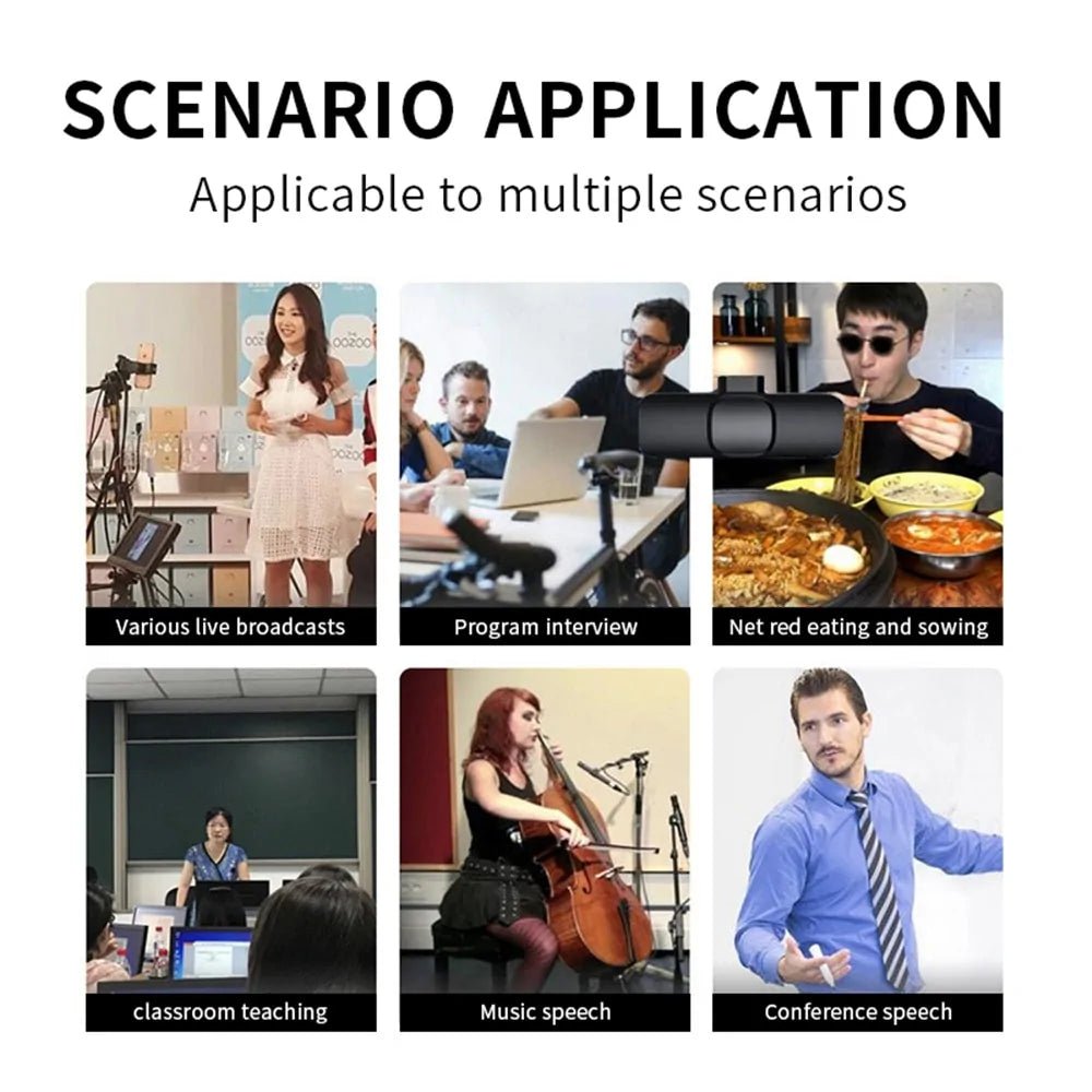Wireless Mini Microphone For Smartphones - My Store