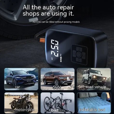 Wireless Portable Car Tire Inflator - My Store